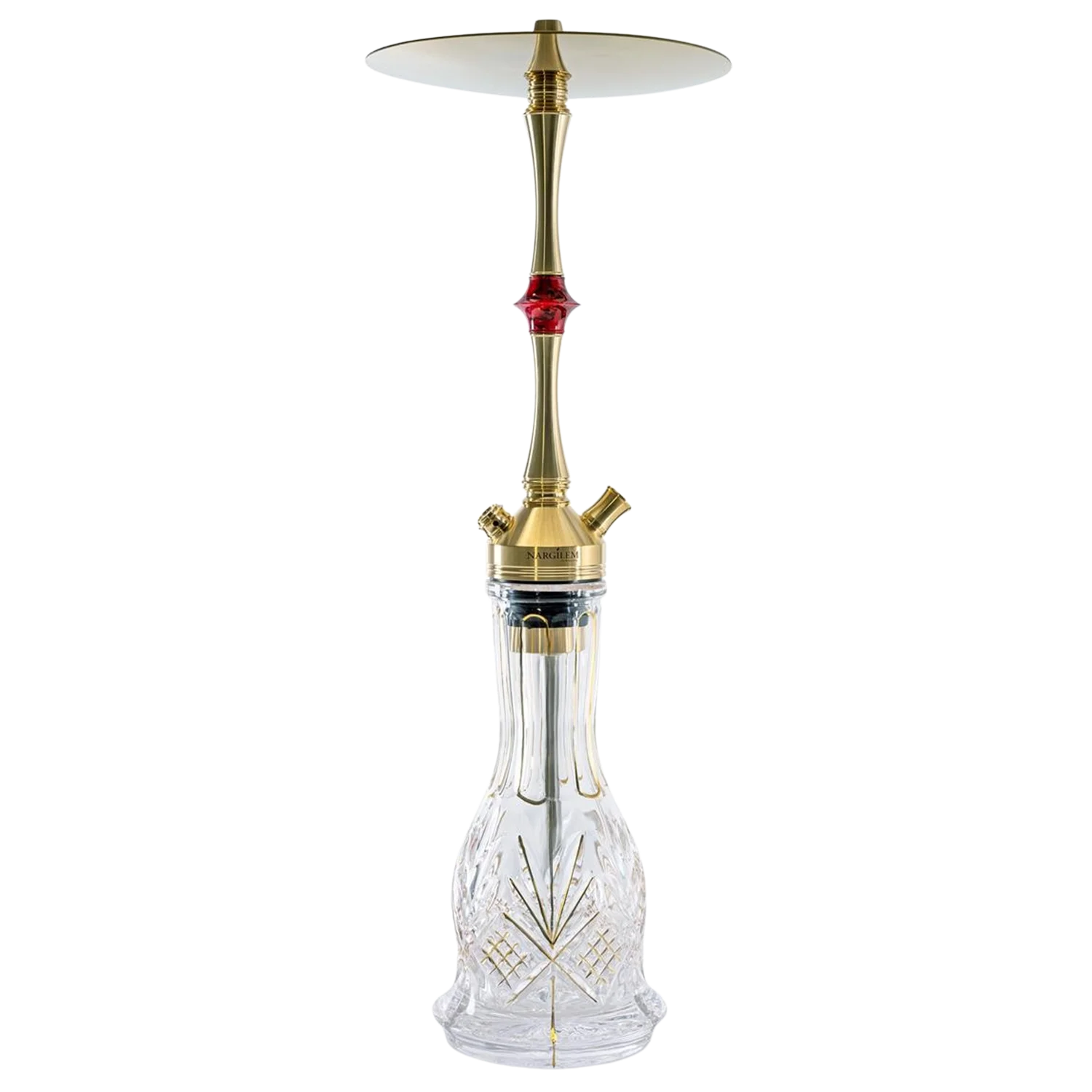 Nargilem Tradi - Rot Clear Cut Shisha