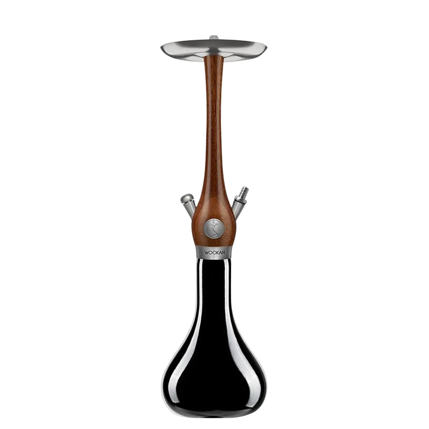 Wookah - Merbau / Smooth Black Shisha