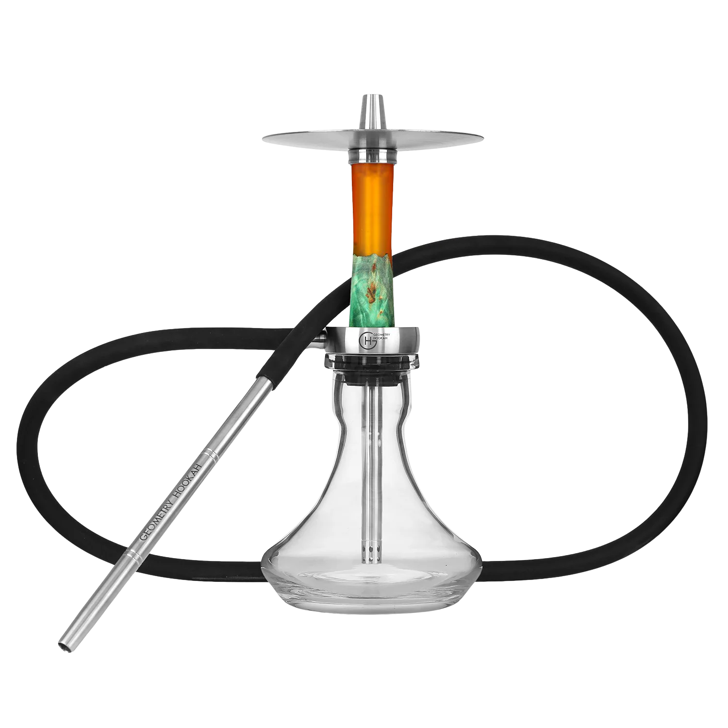 Geometry Hookah Mini Bro Epox Green Nugget