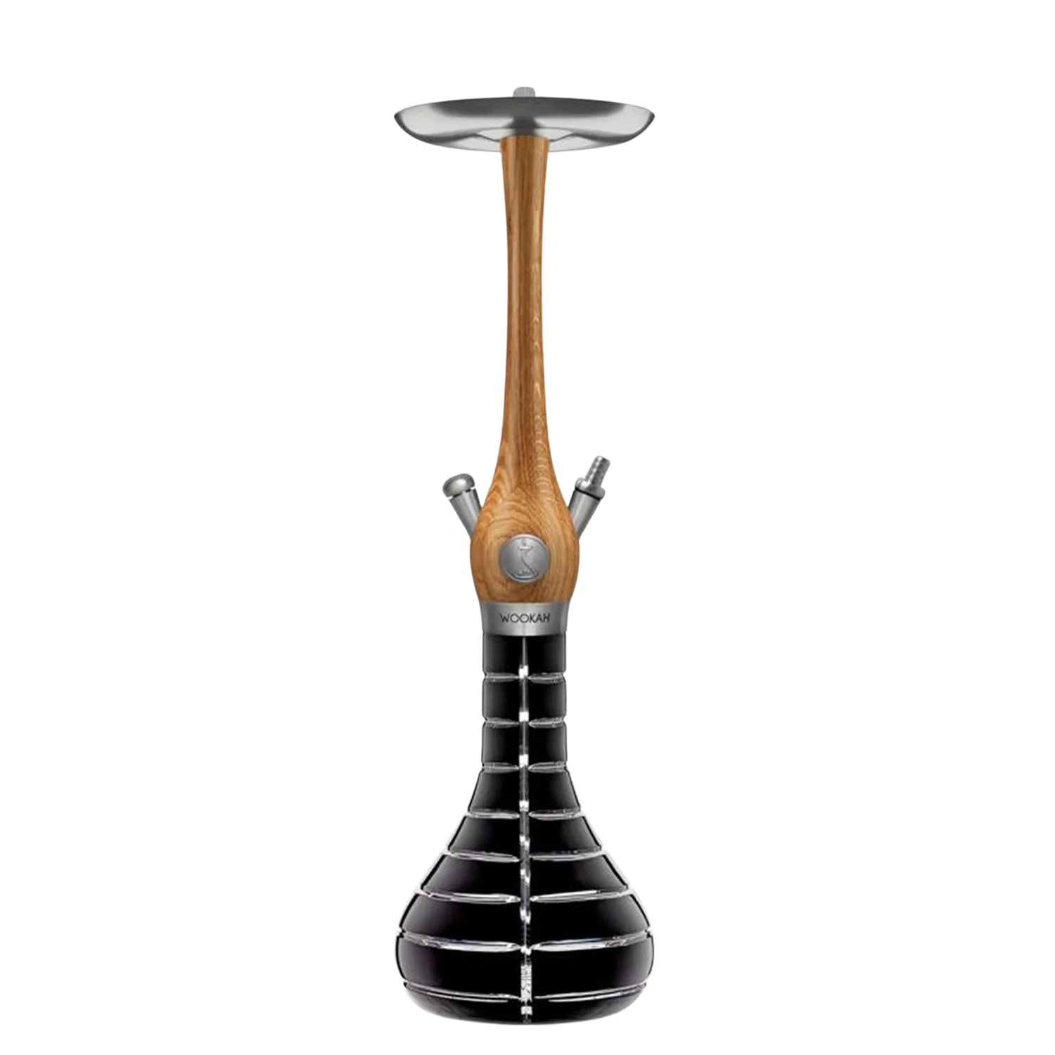 Wookah - Oak / Stripped Black Mastercut Shisha