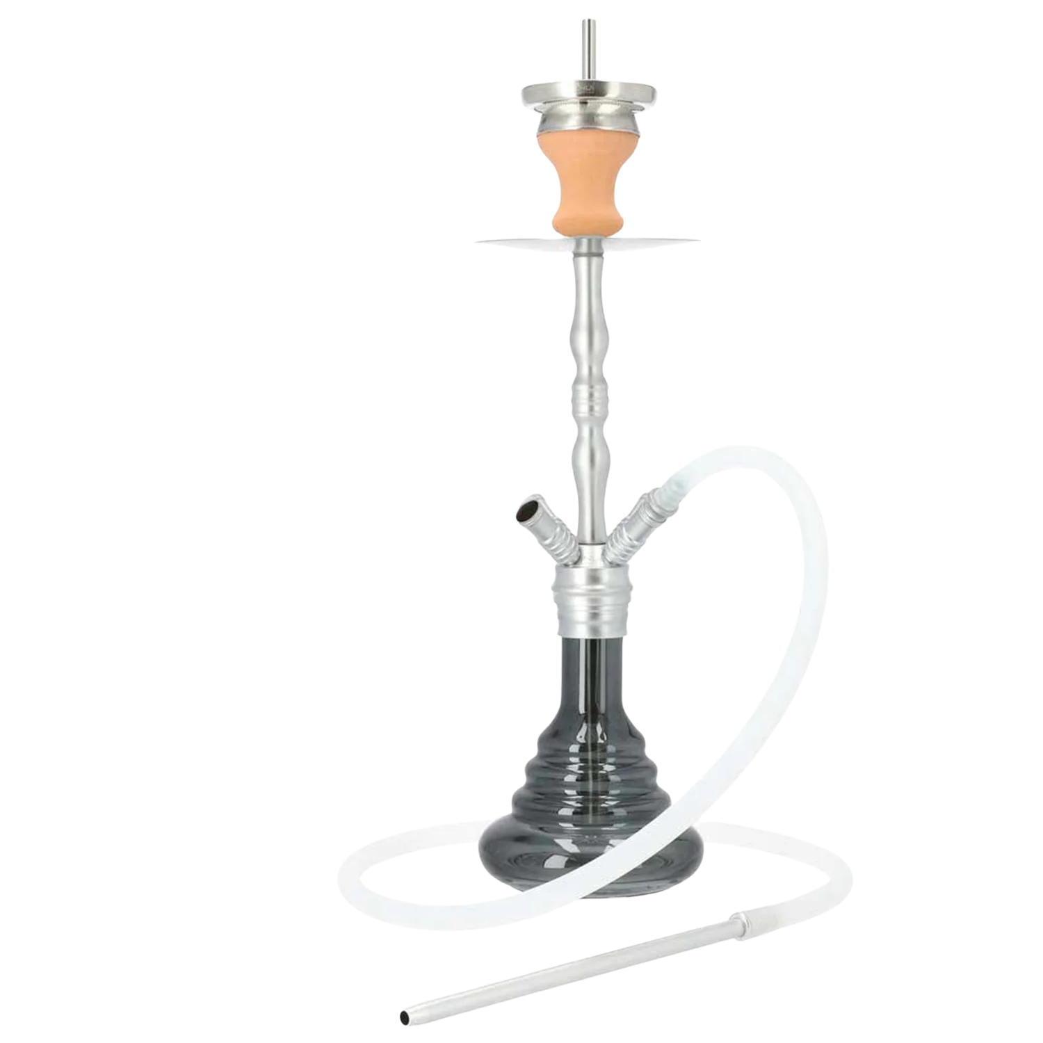 INVI Saros 500 Shiny Silber-Black Shisha