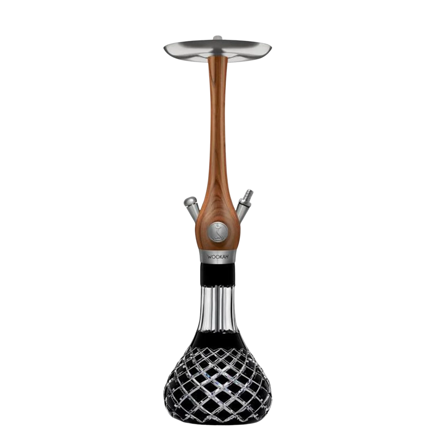Wookah - Walnut / Check Black Mastercut Shisha