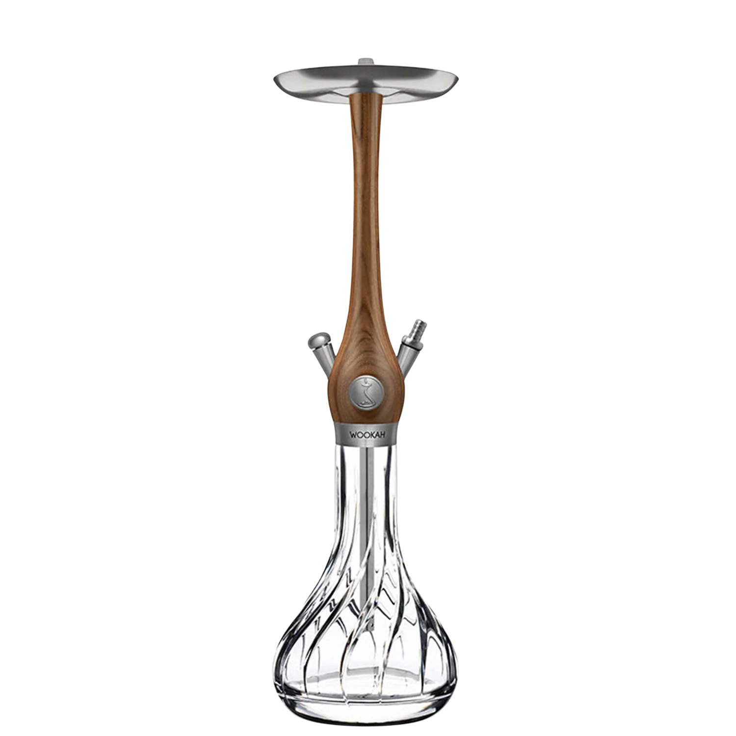 Wookah - Walnut / Venti Heavy Kristall Shisha
