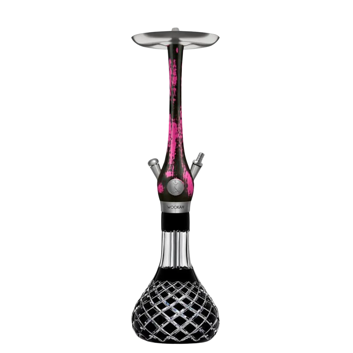Wookah - Black&Pink / Check Black Mastercut Shisha
