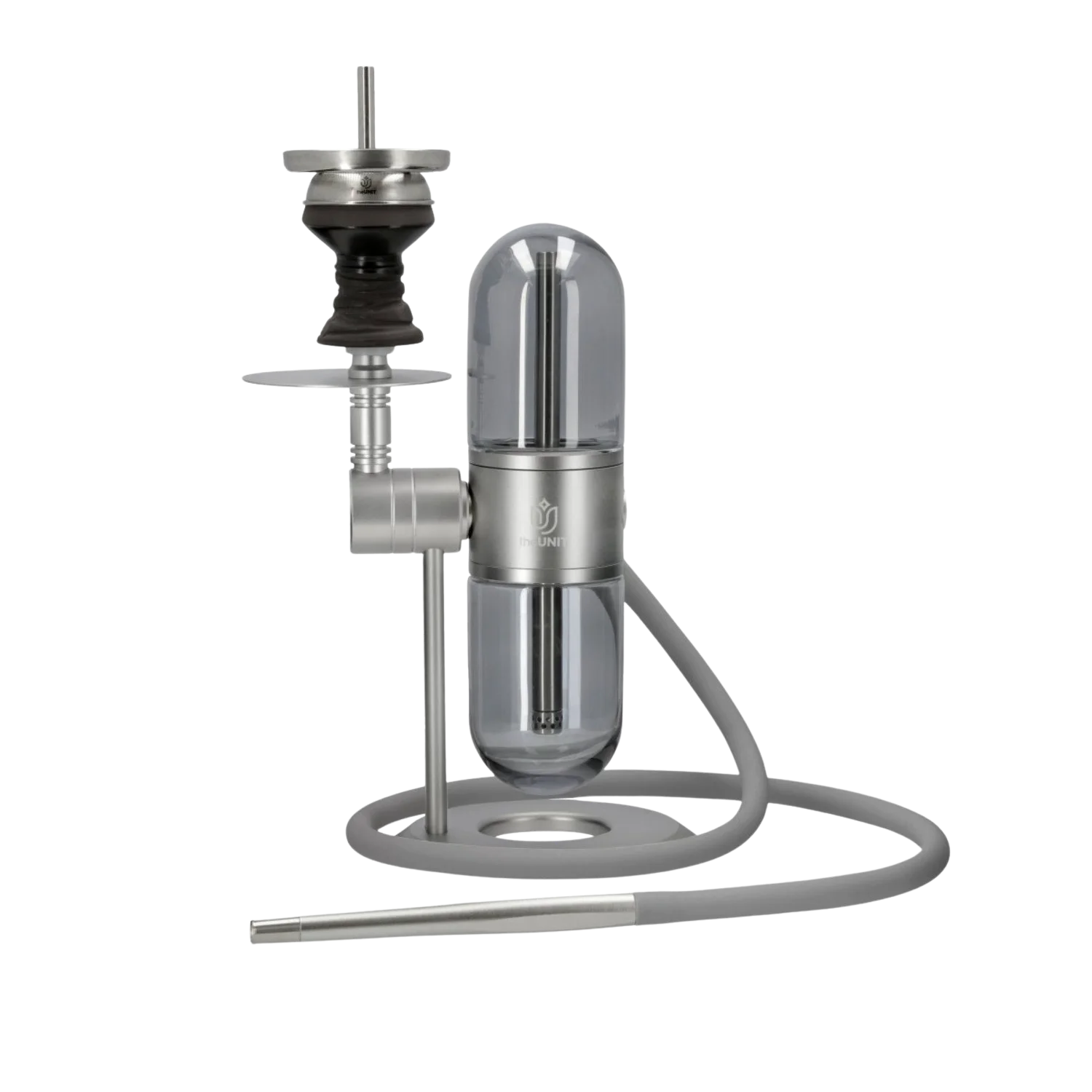 theUnit Sphere Aluminium Shisha Shiny Grau - Silber