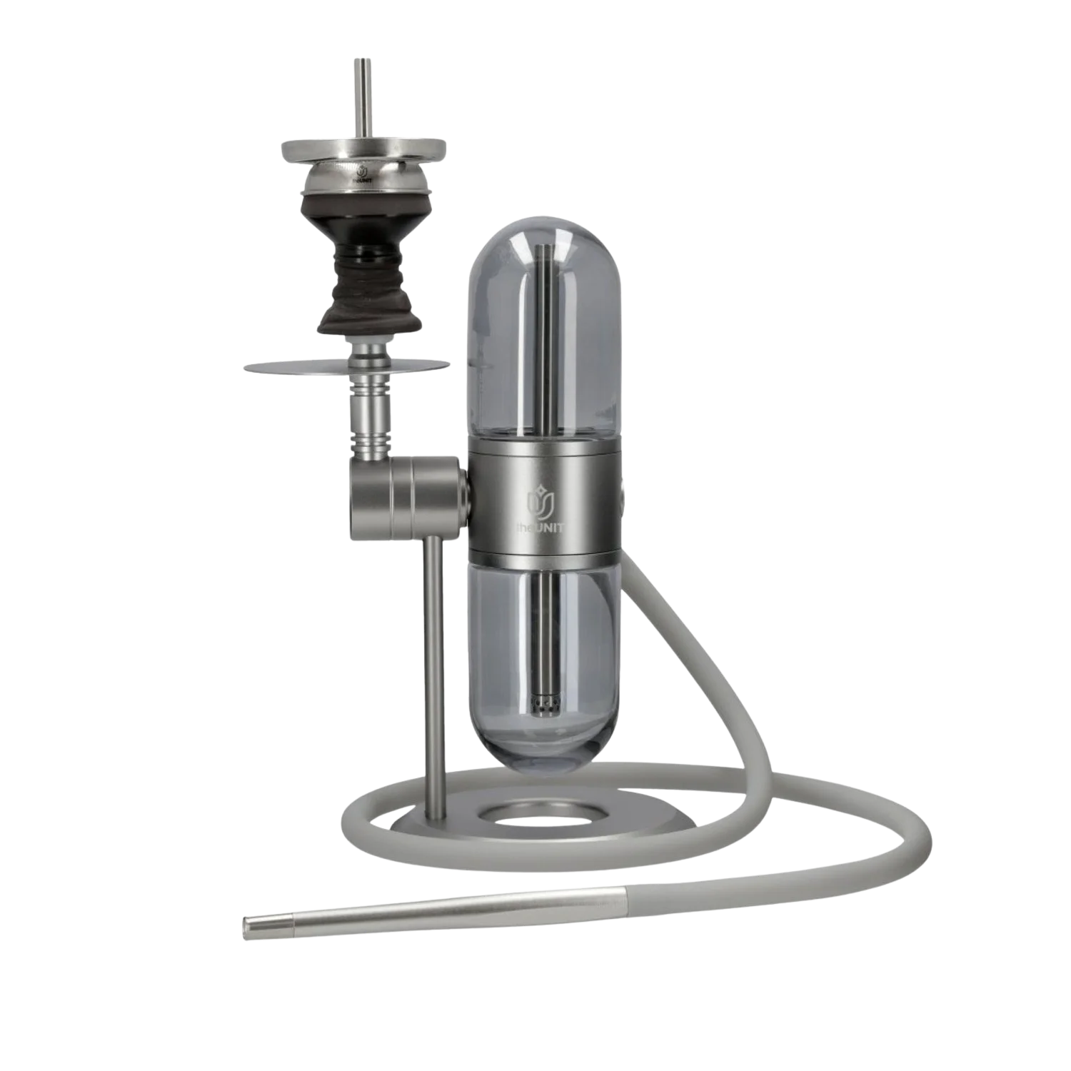 theUnit Sphere Aluminium Shisha Shiny Grau - Anthrazit