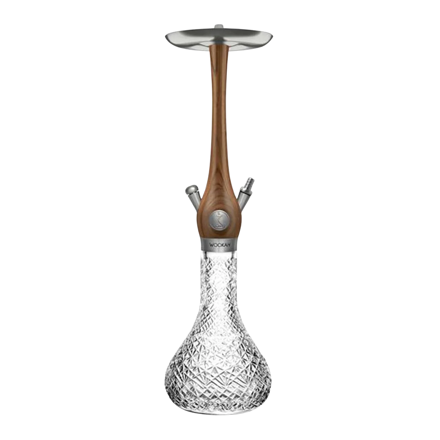 Wookah - Walnut / Glimmer Heavy Kristall Shisha