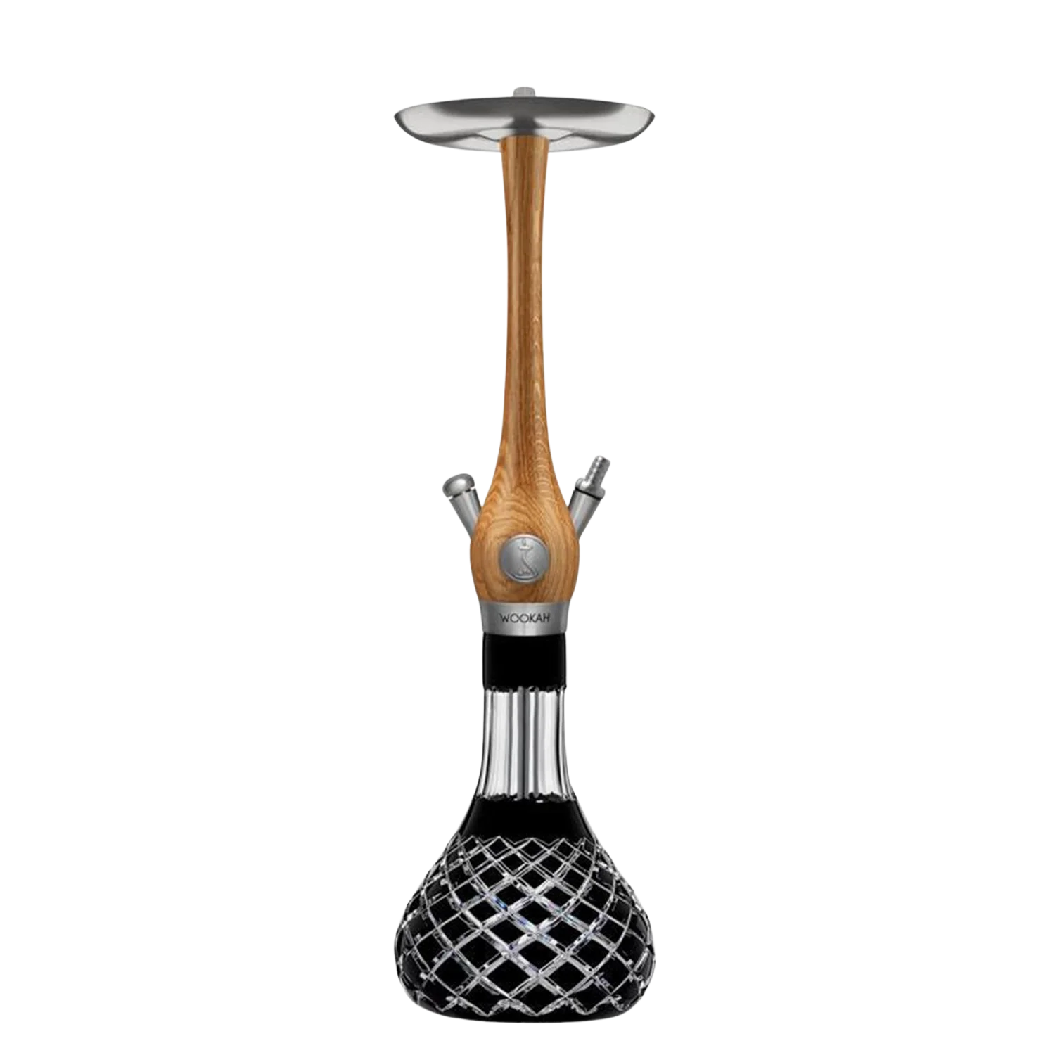 Wookah - Oak / Check Black Mastercut Shisha
