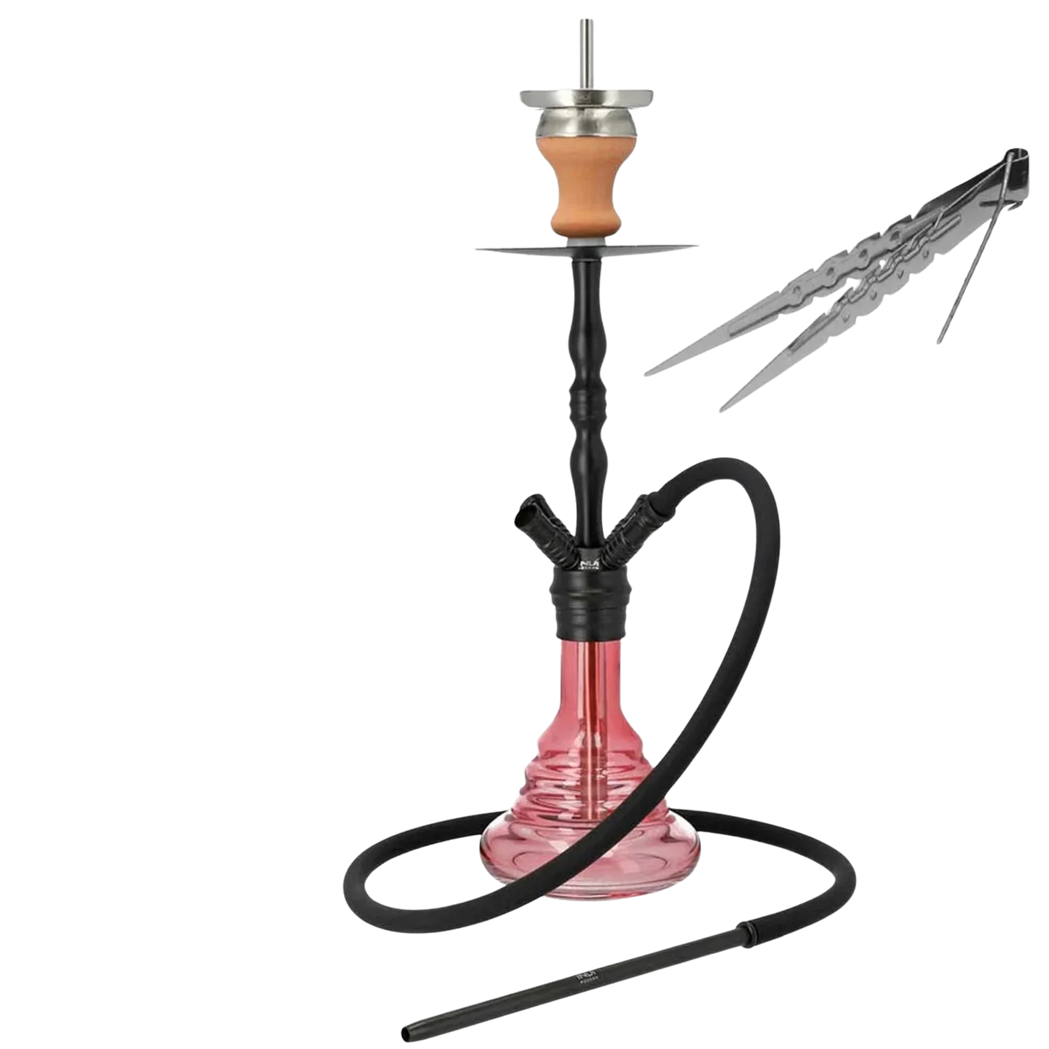INVI Saros 500 Shiny Schwarz-Pink Shisha