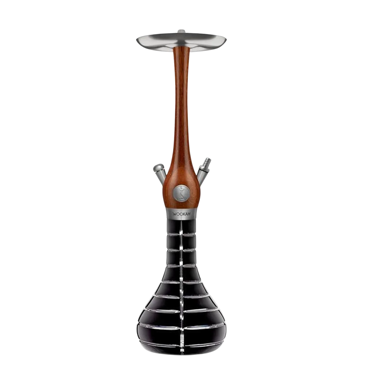 Wookah - Merbau / Striped Black Mastercut Shisha