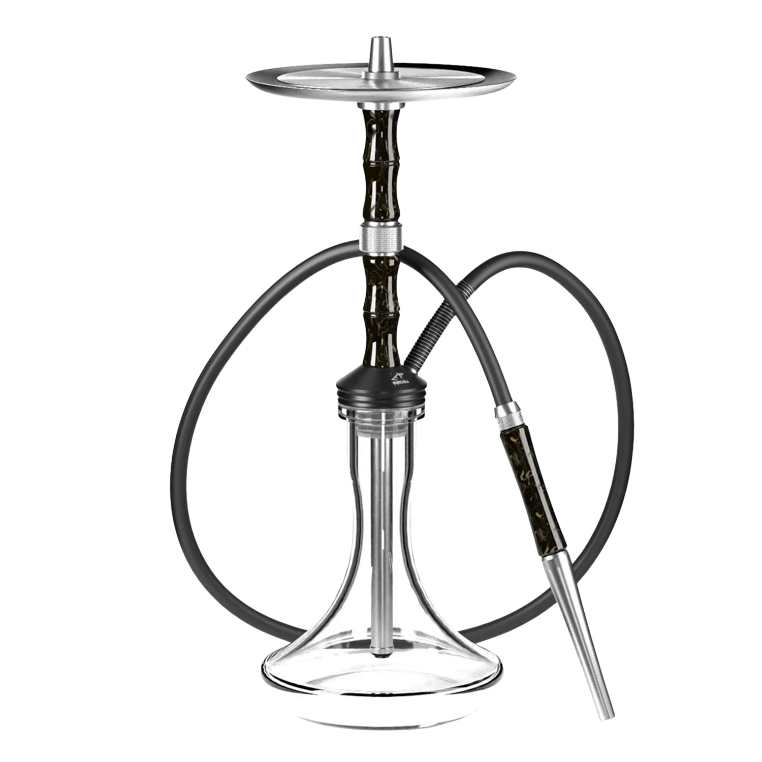 Smokezilla Angilas Edelstahl - Schwarz