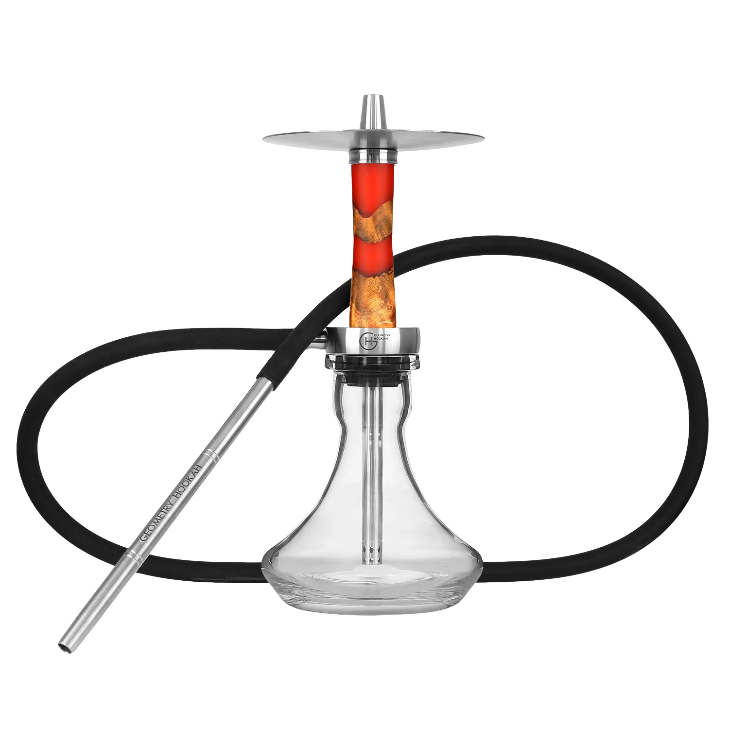 Geometry Hookah Mini Bro Epox Iroko Orange Matt