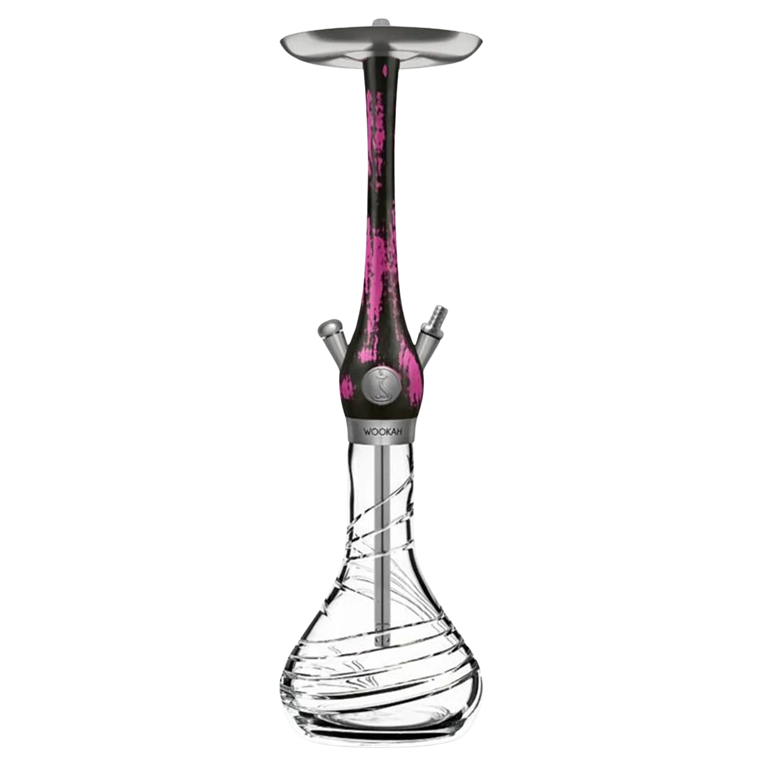 Wookah - Black&Pink / Tornado Heavy Kristall Shisha