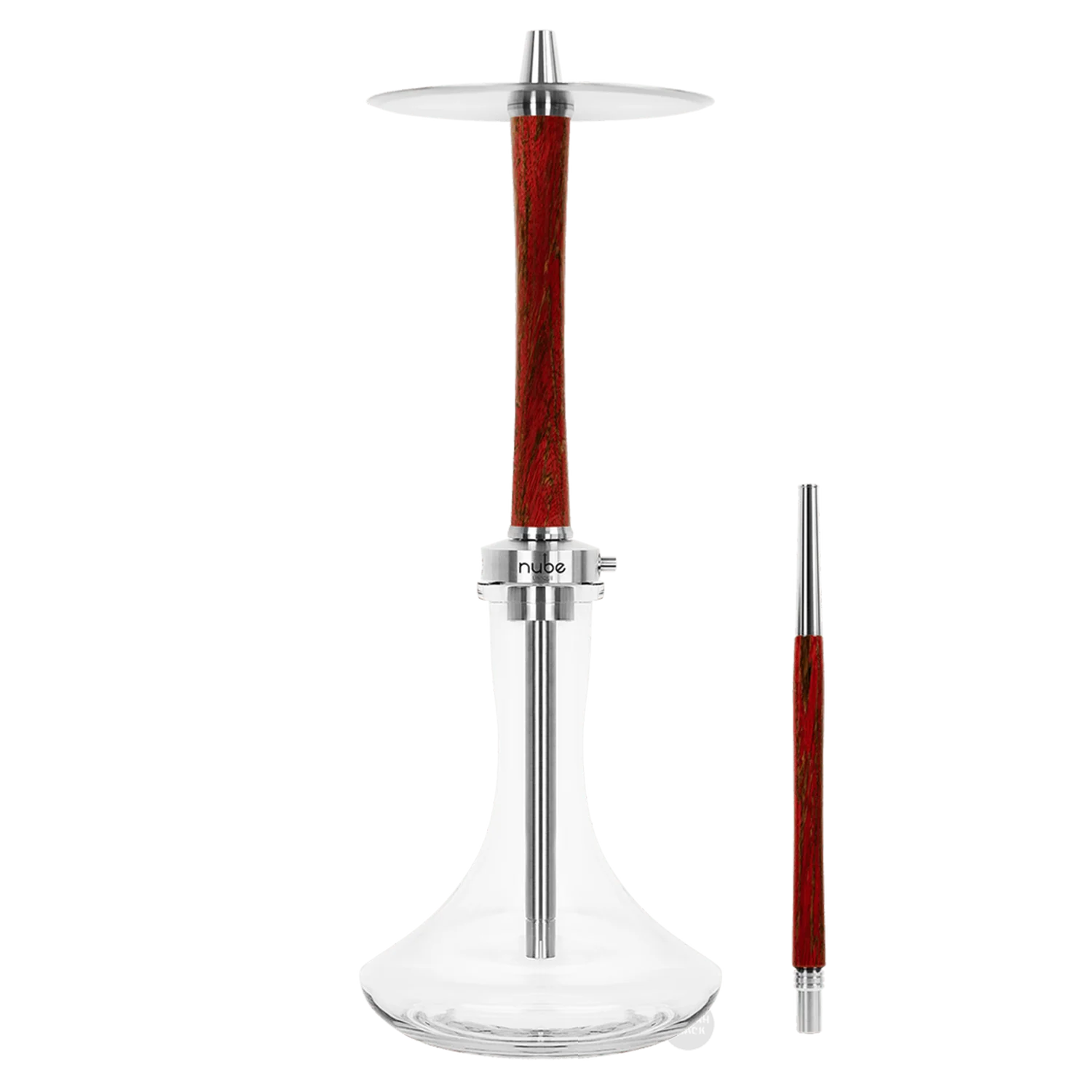 NUBE Unique Red Zebrano Shisha